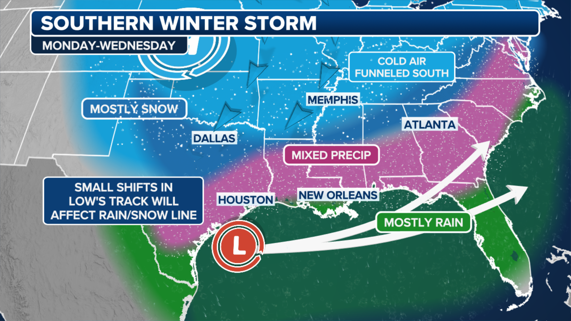 Winter storm in Texas possible next week Fox Weather